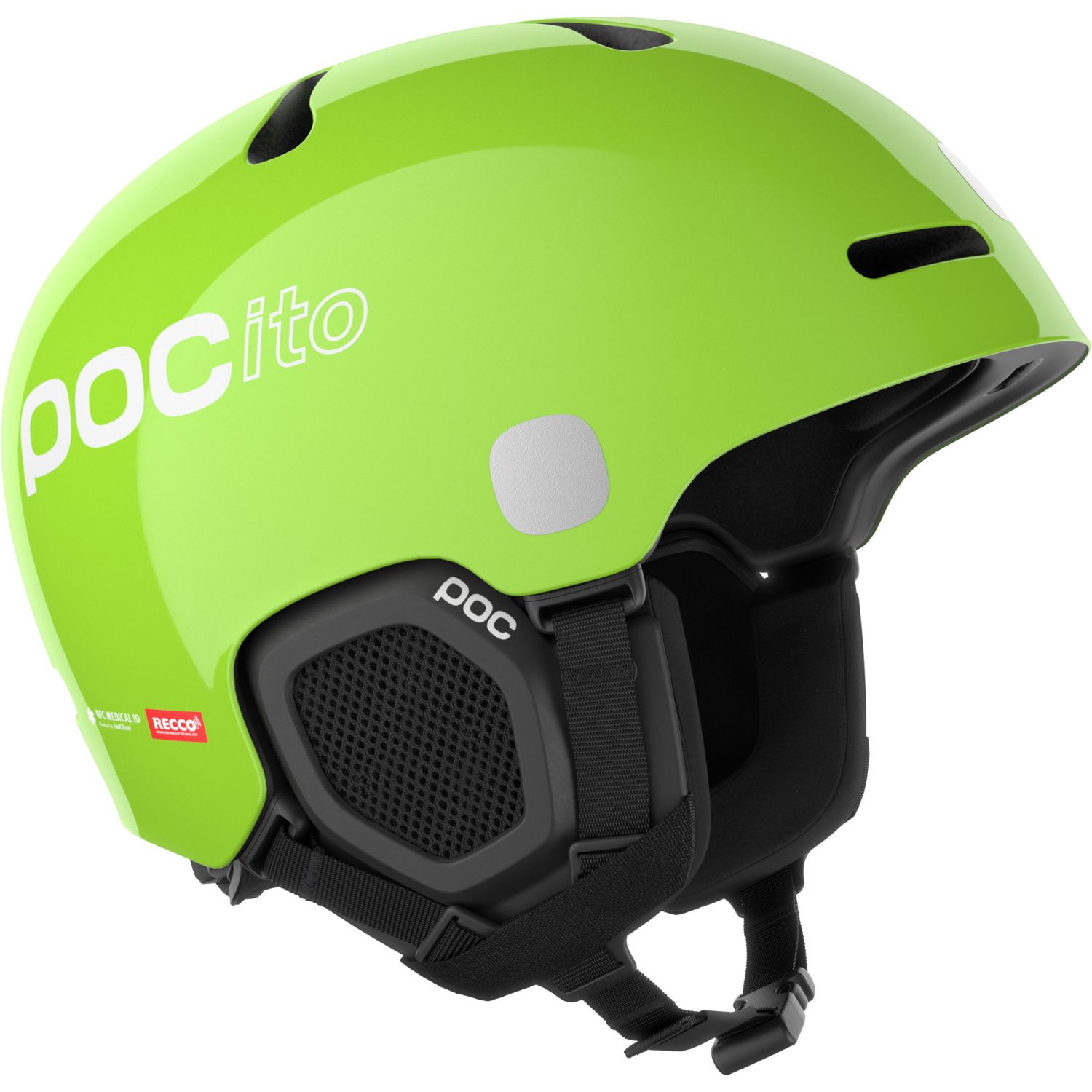POCito Fornix MIPS, casque de ski, junior, fluorescent yellow/green