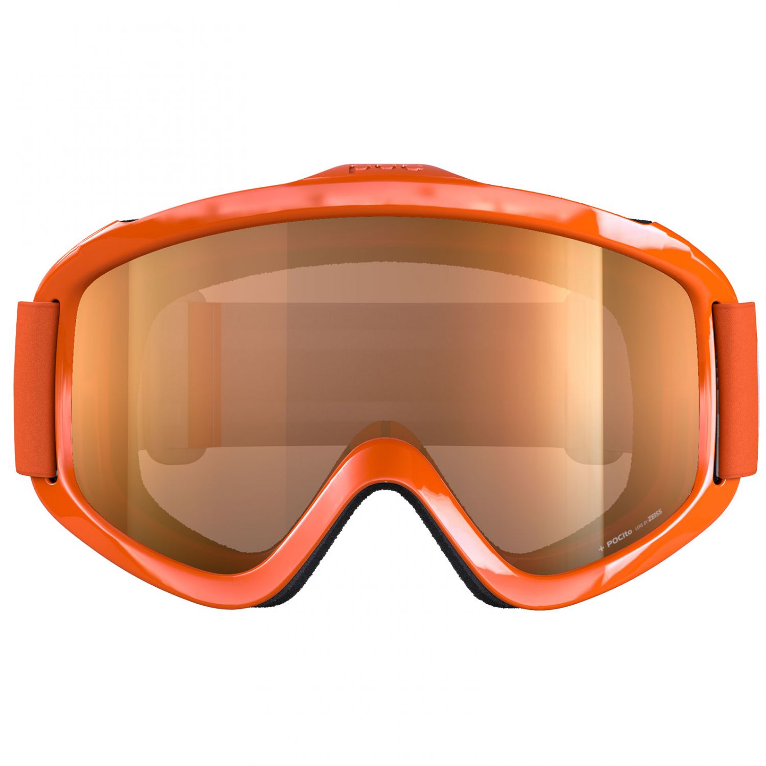 POCito Iris masque de ski, junior, Fluorscent Orange