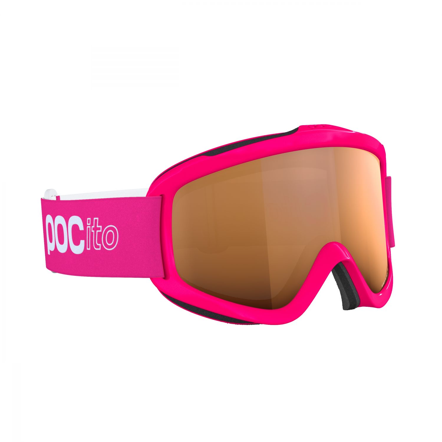 POCito Iris, ski goggles, junior, fluorescent pink
