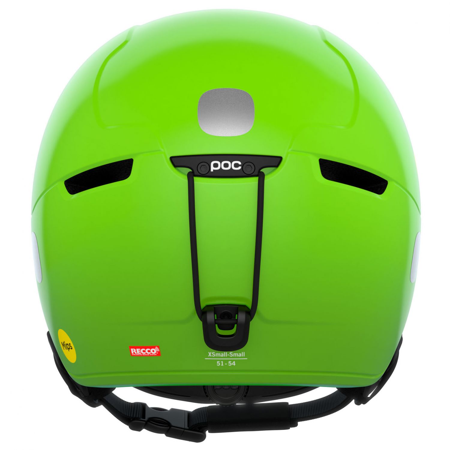 POCito Obex Mips, ski helmet, fluorescent yellow/green