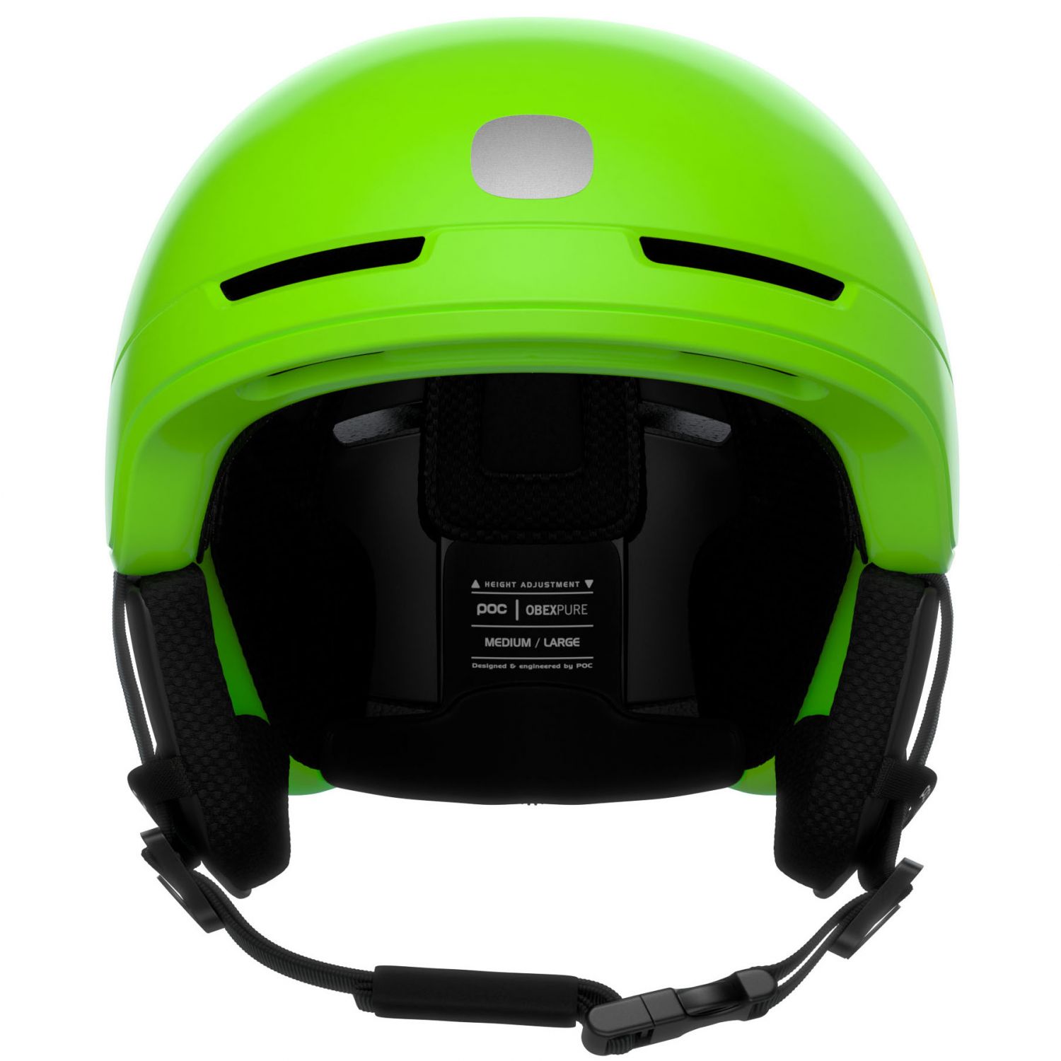POCito Obex Mips, ski helmet, fluorescent yellow/green