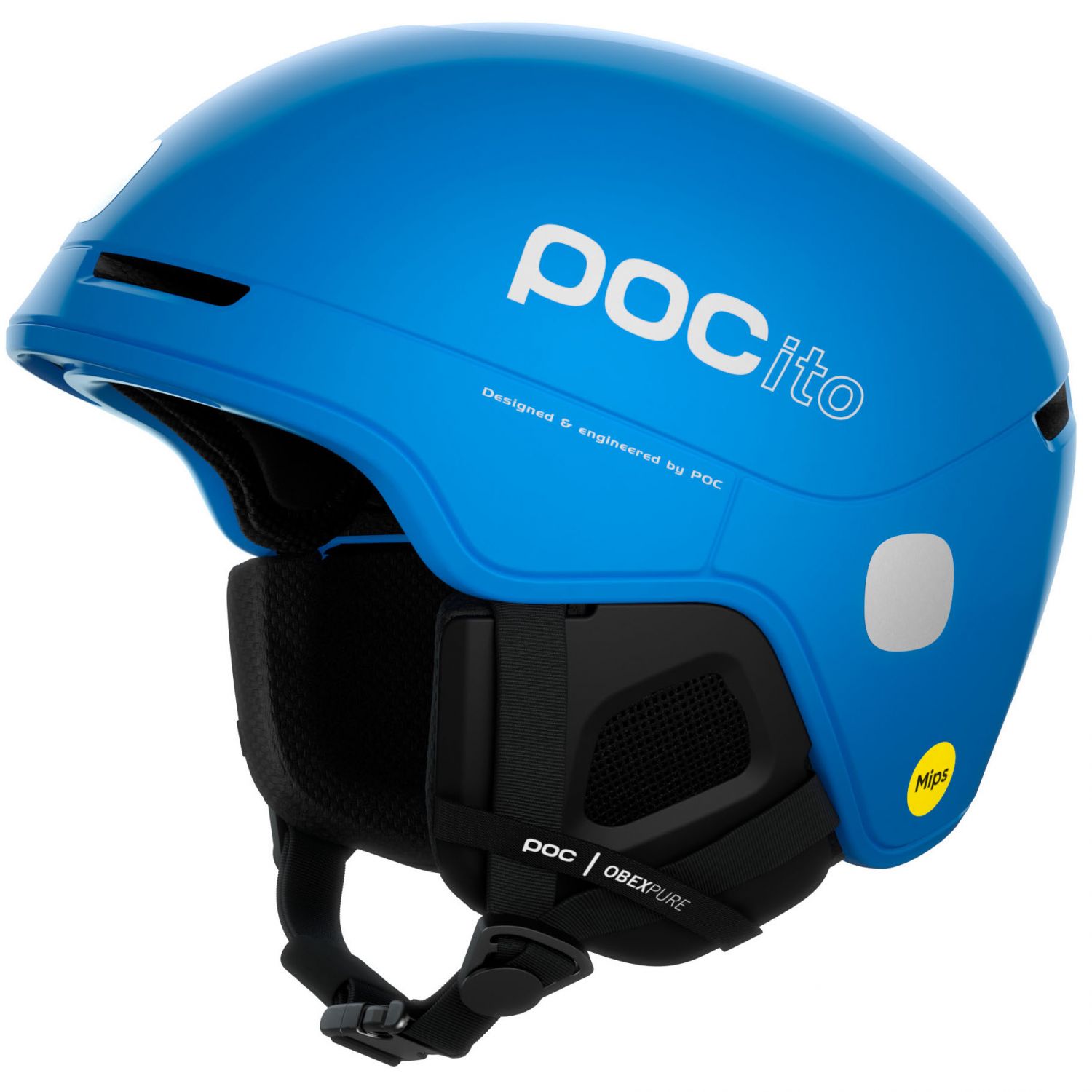 POCito Obex Mips, ski helmet, junior, fluorescent blue