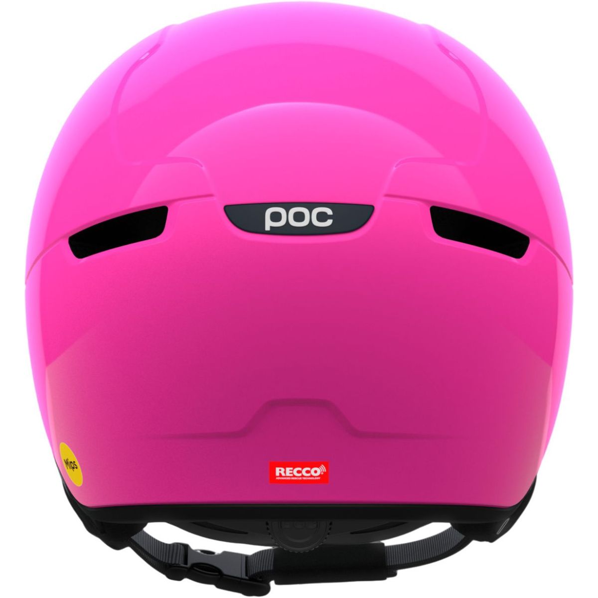 POCito Obex Mips Visor, casco da sci con visiera, junior, rosa fluorescente