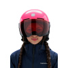 POCito Obex Mips Visor, Skihjelm Med Visir, Junior, Fluorescent Pink