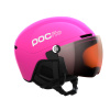 POCito Obex Mips Visor, Skihjelm Med Visir, Junior, Fluorescent Pink