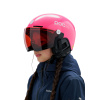 POCito Obex Mips Visor, Skihjelm Med Visir, Junior, Fluorescent Pink