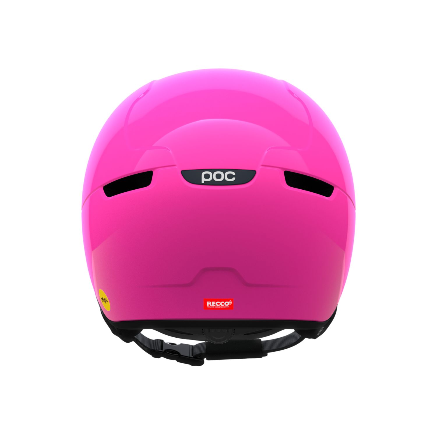 POCito Obex Mips Visor, Skihjelm Med Visir, Junior, Fluorescent Pink