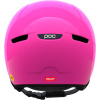 POCito Obex Mips Visor, Skihjelm Med Visir, Junior, Fluorescent Pink