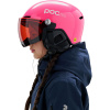 POCito Obex Mips Visor, Skihjelm Med Visir, Junior, Fluorescent Pink