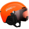 POCito Obex Visor, casco de esquí con visor, junior, florescent orange