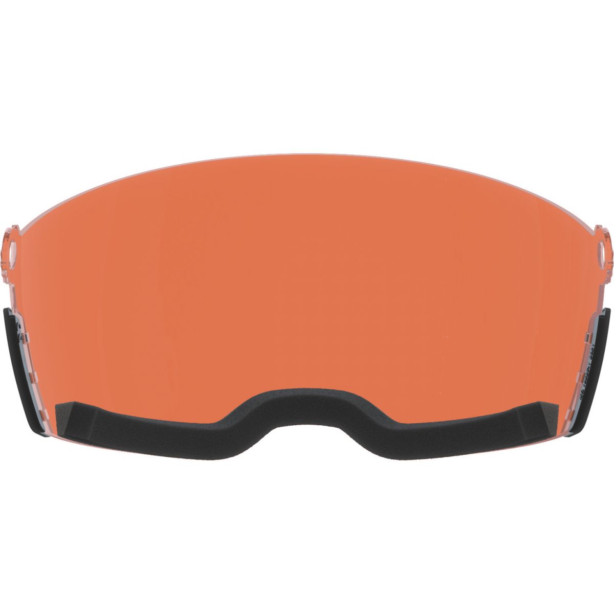 POCito Obex Visor náhradná šošovka, čiastočne slnečná svetlo oranžová