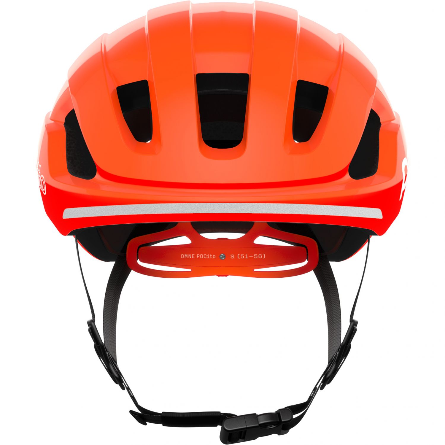 POCito Omne MIPS, casco da ciclismo, junior, fluorescent orange