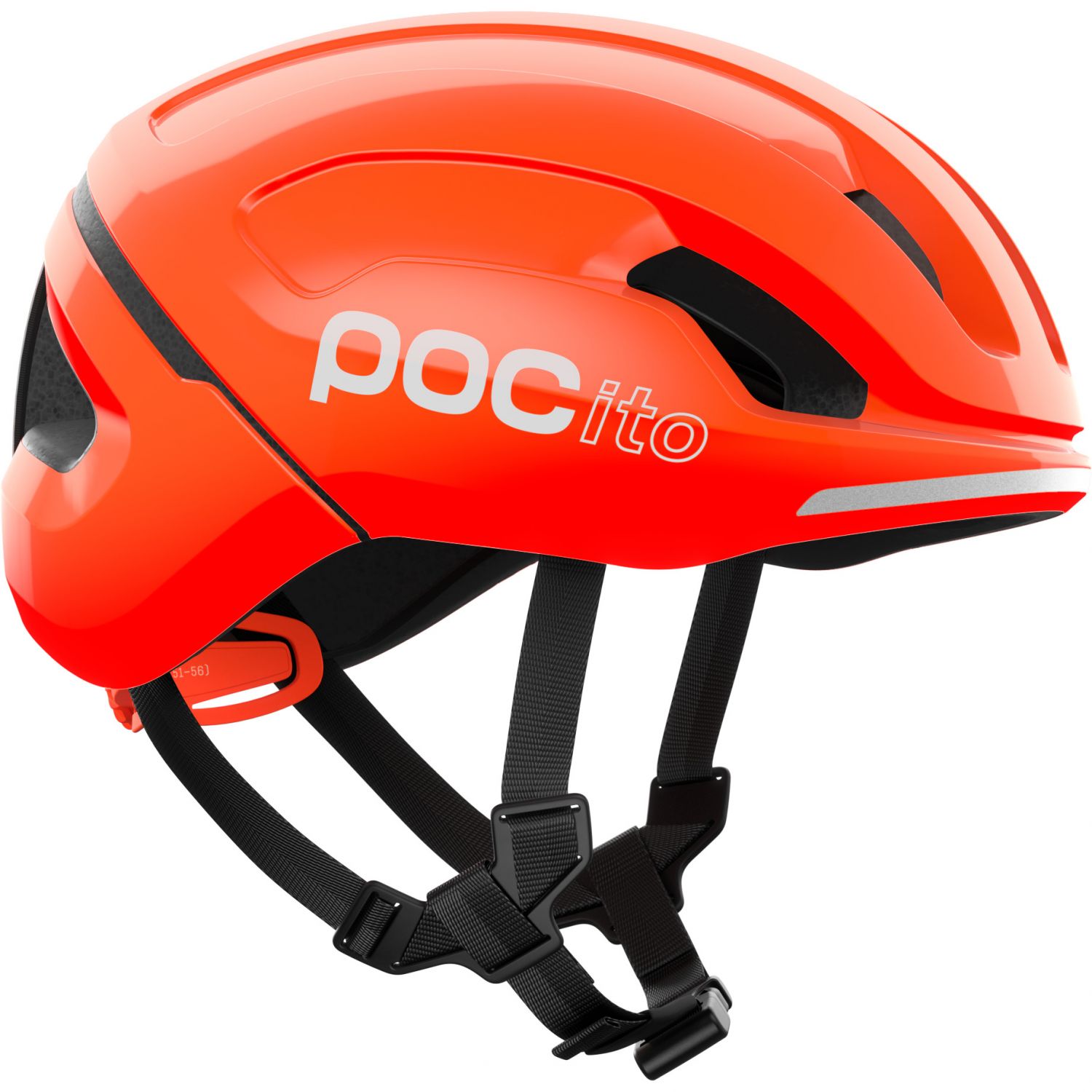 POCito Omne MIPS, fietshelm, junior, fluorescent orange