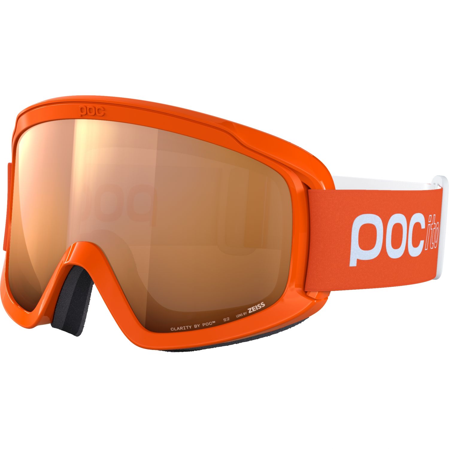 POCito Opsin, gogle narciarskie, junior, fluorescent orange