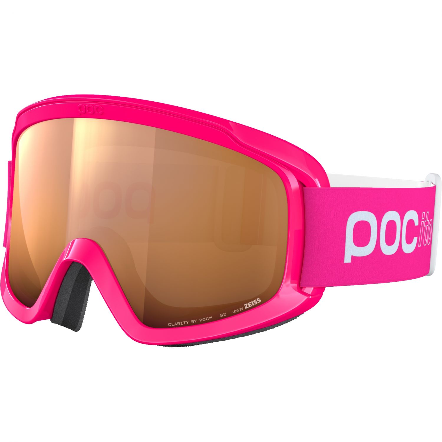 POCito Opsin, masque de ski, junior, fluorescent pink