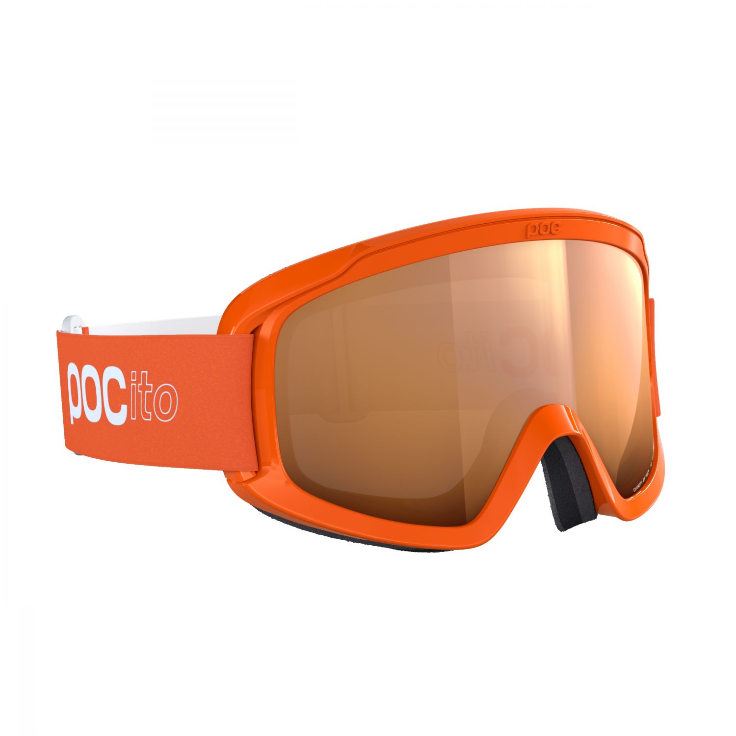 POCito Opsin, occhiali da sci, junior, arancione fluorescente