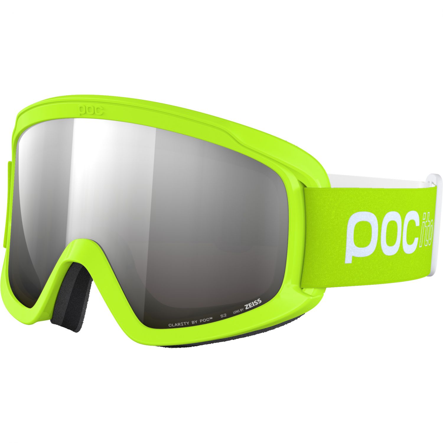 POCito Opsin, ochelari de schi, junior, fluorescent yellow/green