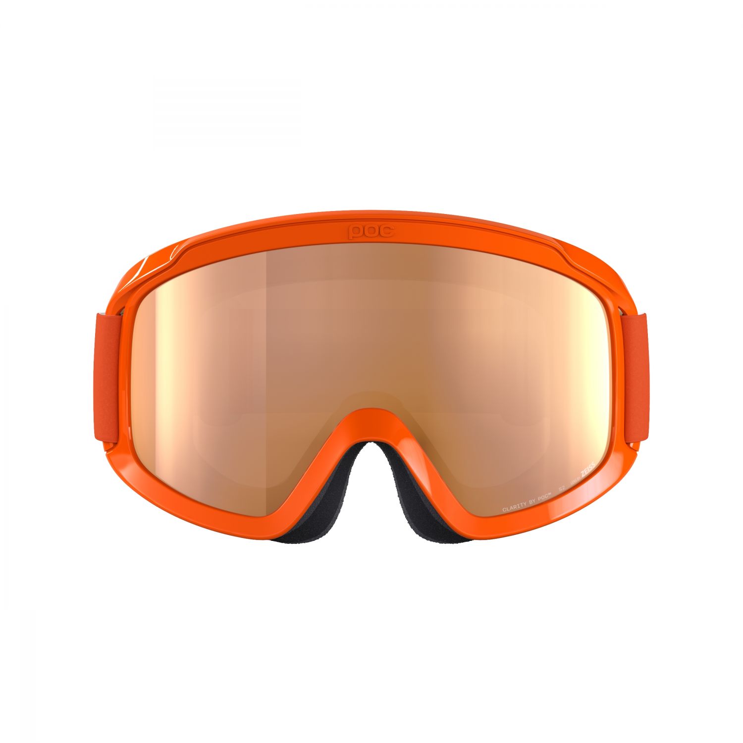 POCito Opsin, ochelari de ski, junior, portocaliu fluorescent