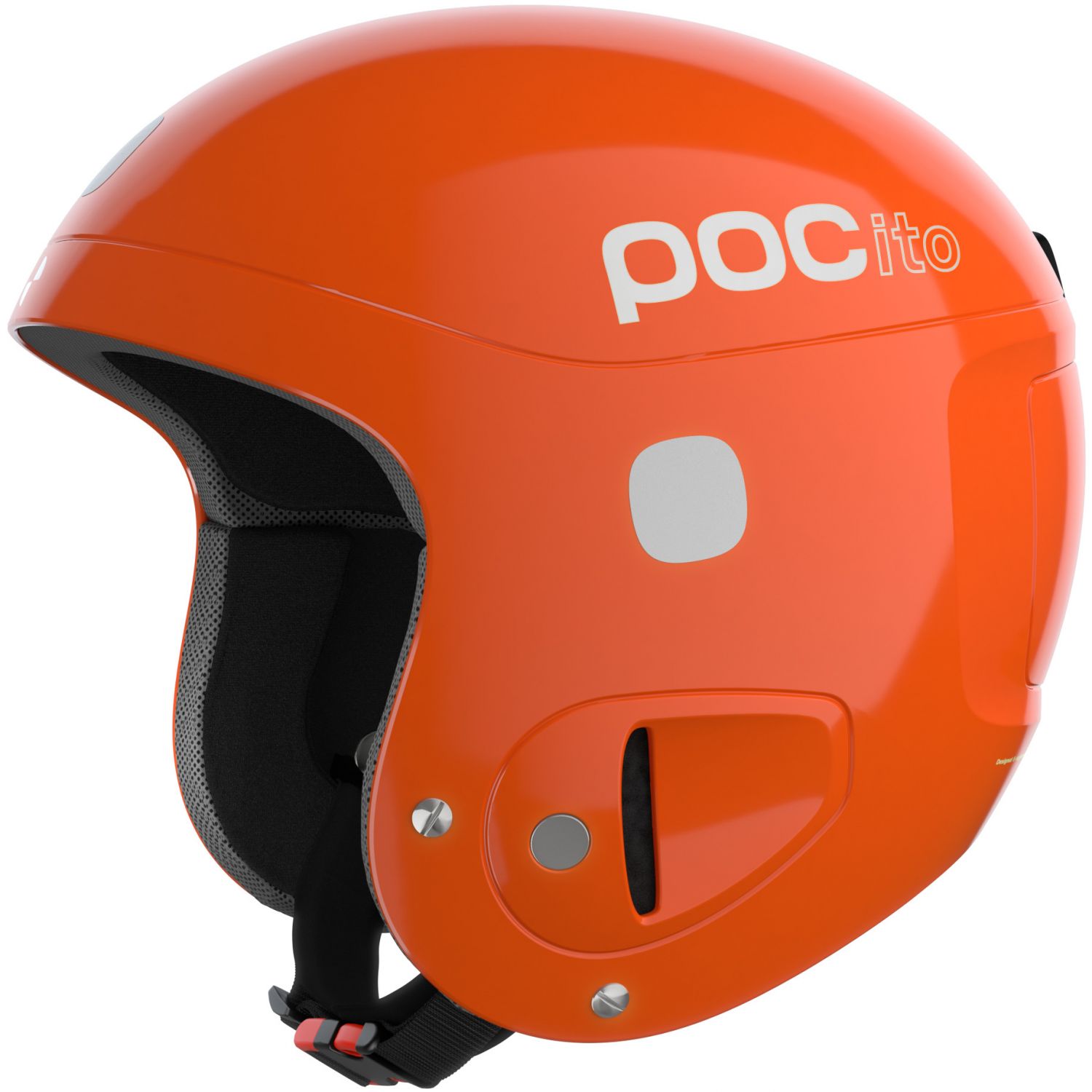 POCito Skull, casco da sci, bambini, arancione