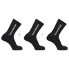 Ponožky Salomon Everyday Crew, 3-pack, čierne