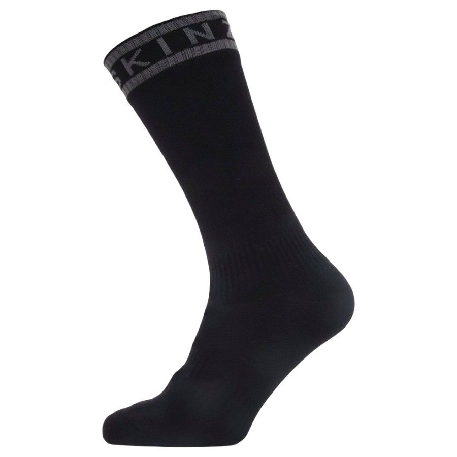 Ponožky Sealskinz Scoulton, čierne/sivé