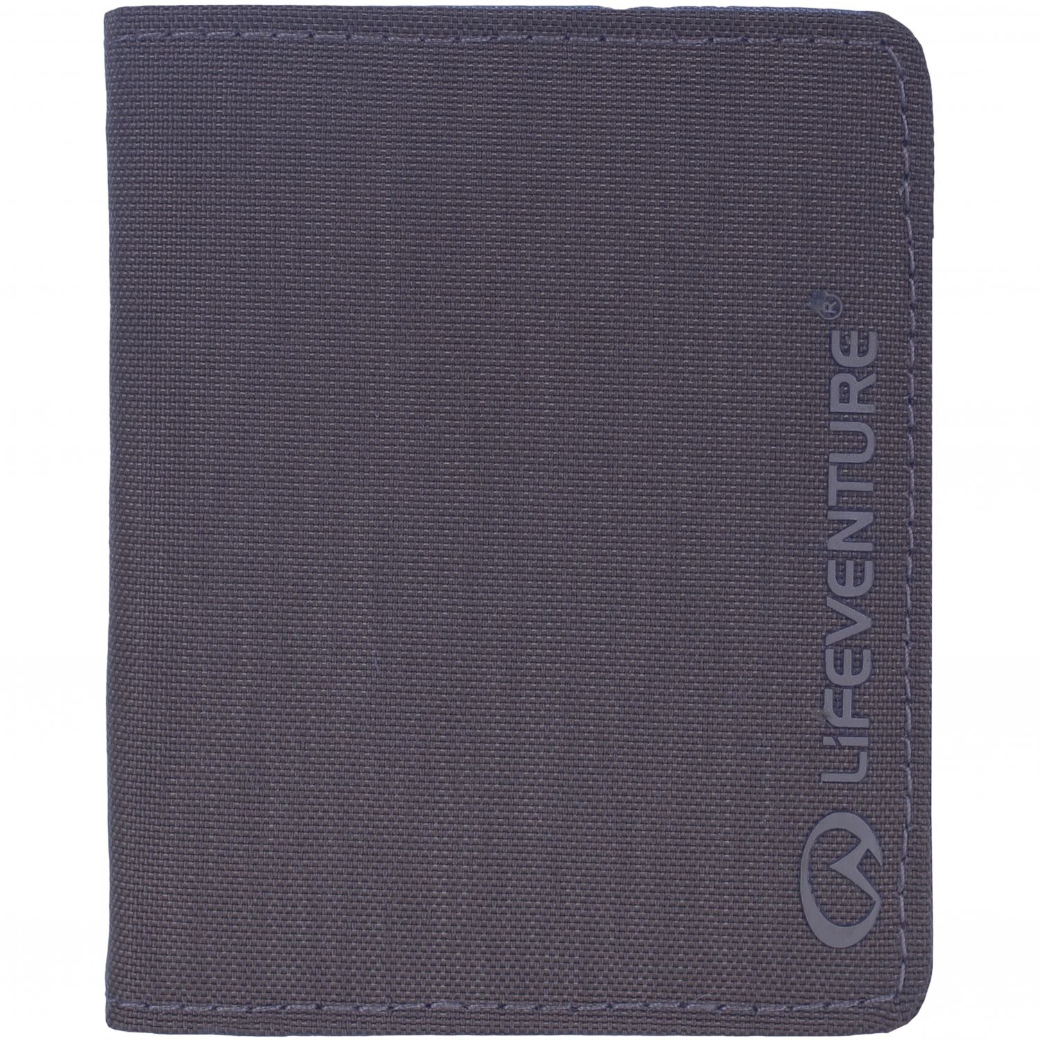 Portofel Lifeventure RFID din materiale reciclate, albastru marin