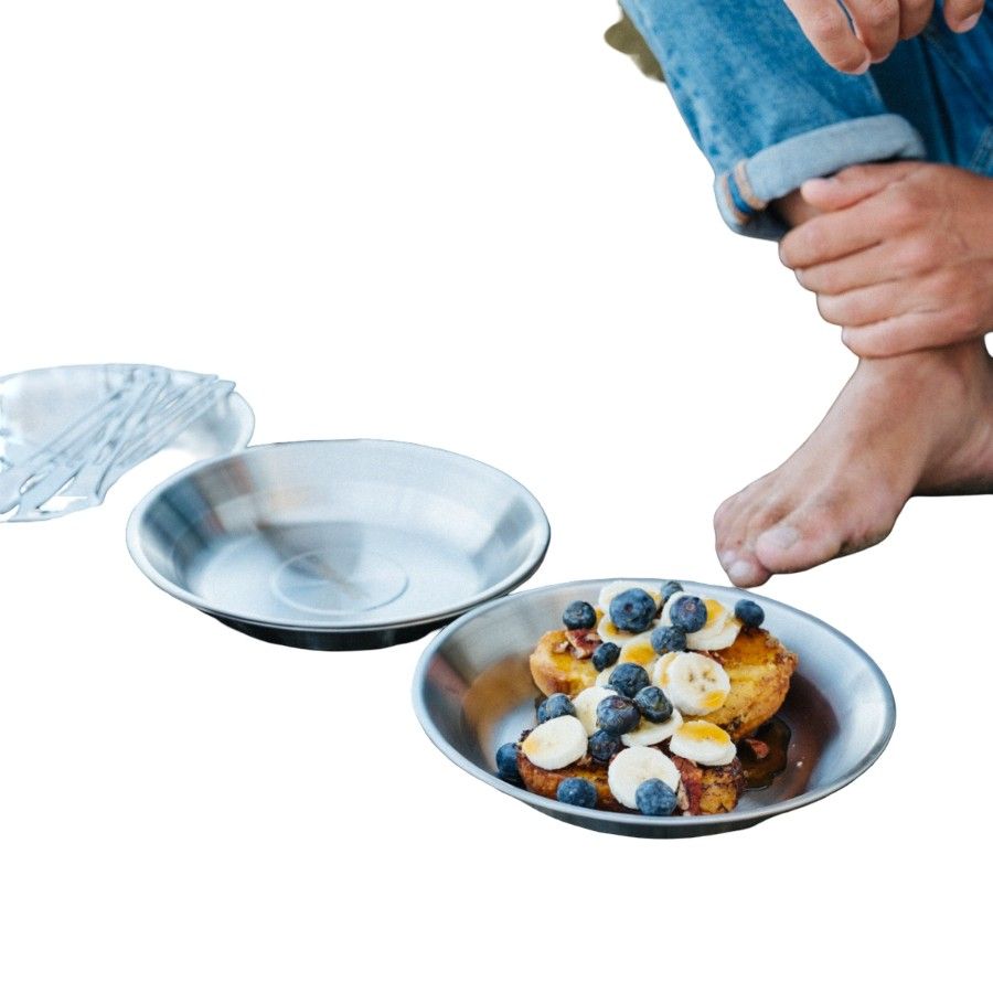 Primus Campfire Plate, piastra grill, acciaio inossidabile