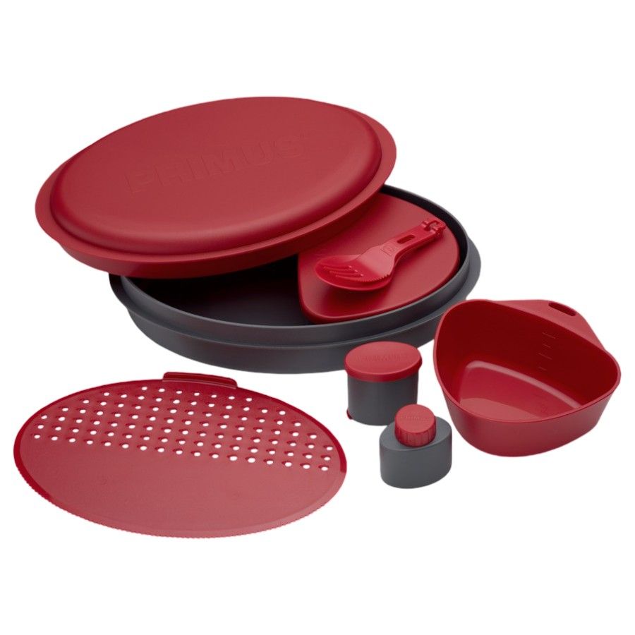 Primus Meal Set, jídelní sada, ?ervená