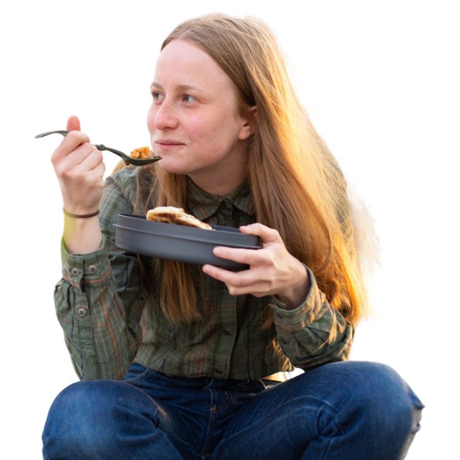 Primus Meal Set, ruokailuvälineet, vihreä