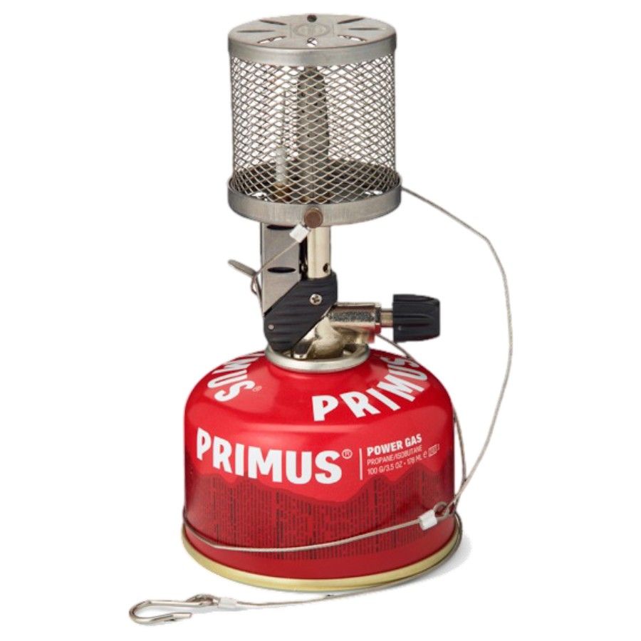 Primus Micron Lanterna Lanterna em malha de aço, conjunto de cozinha