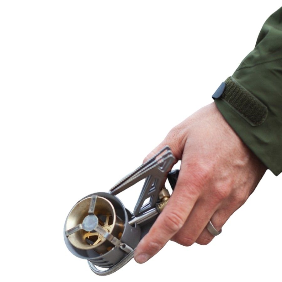 Primus Multifuel III, gas burner