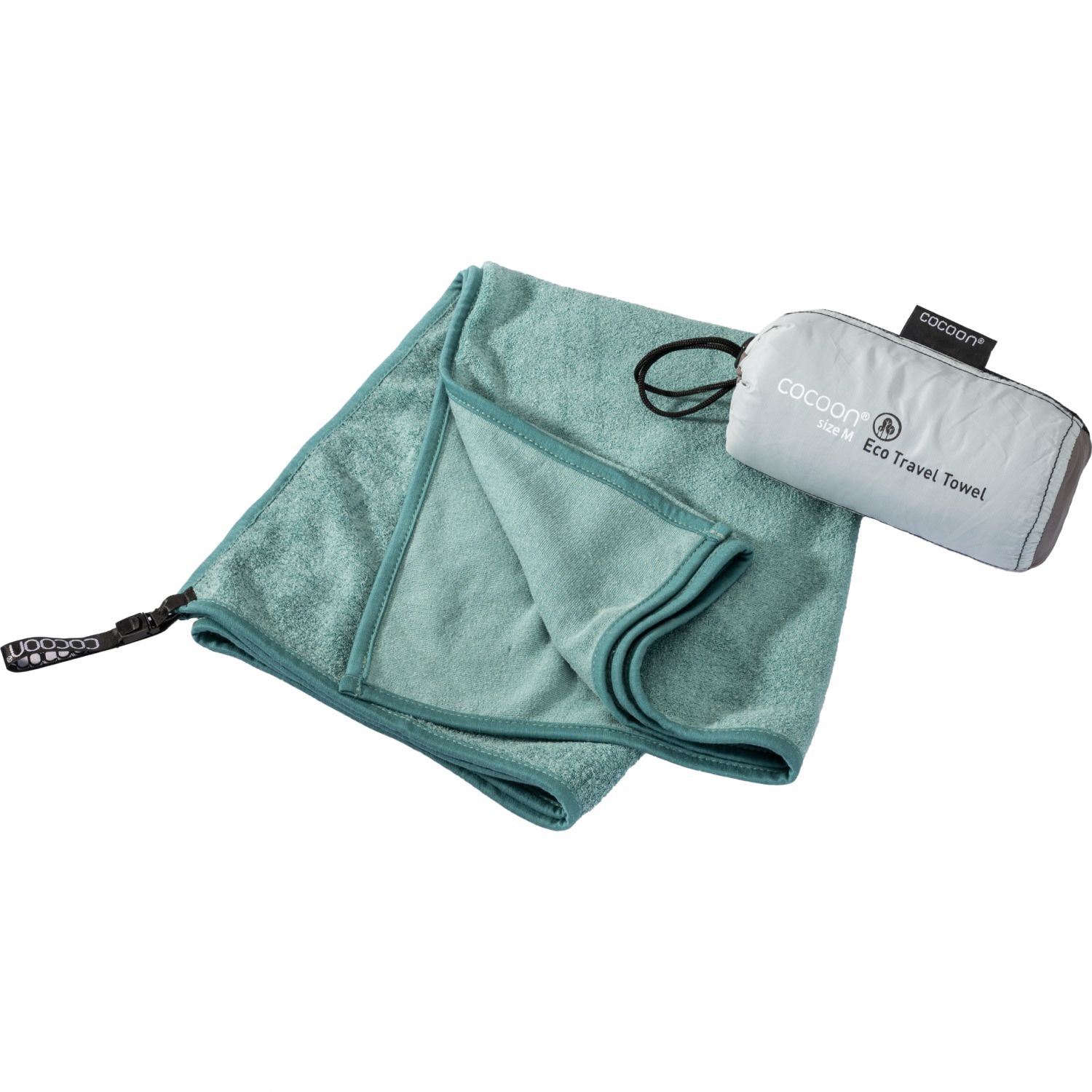 Prosop de călătorie Cocoon Eco, 90x50cm, prosop Lyocell, verde nil