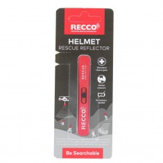 Recco Helmet Rescue, reflector, rød