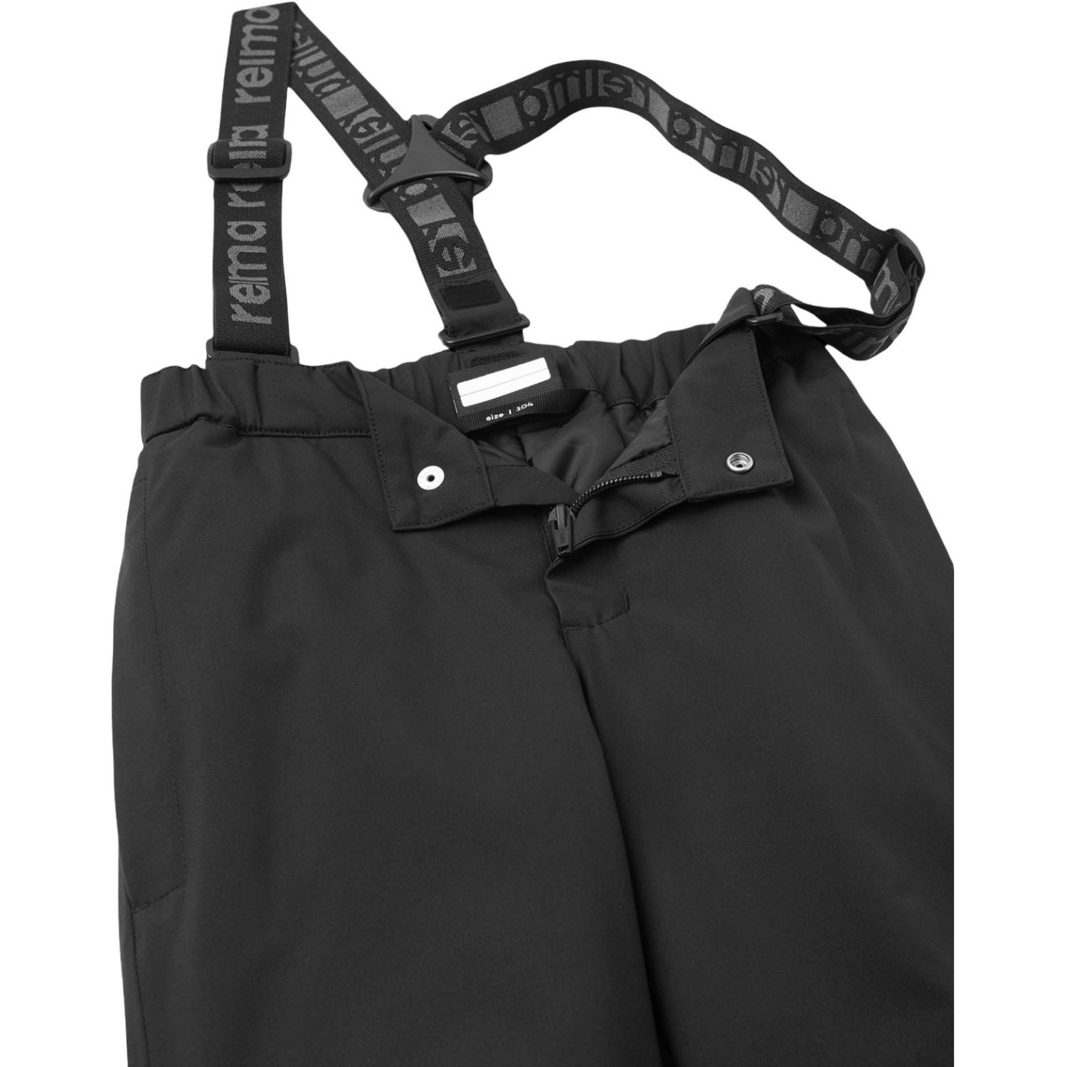 Reima Proxima, calças de esqui, crianças, black