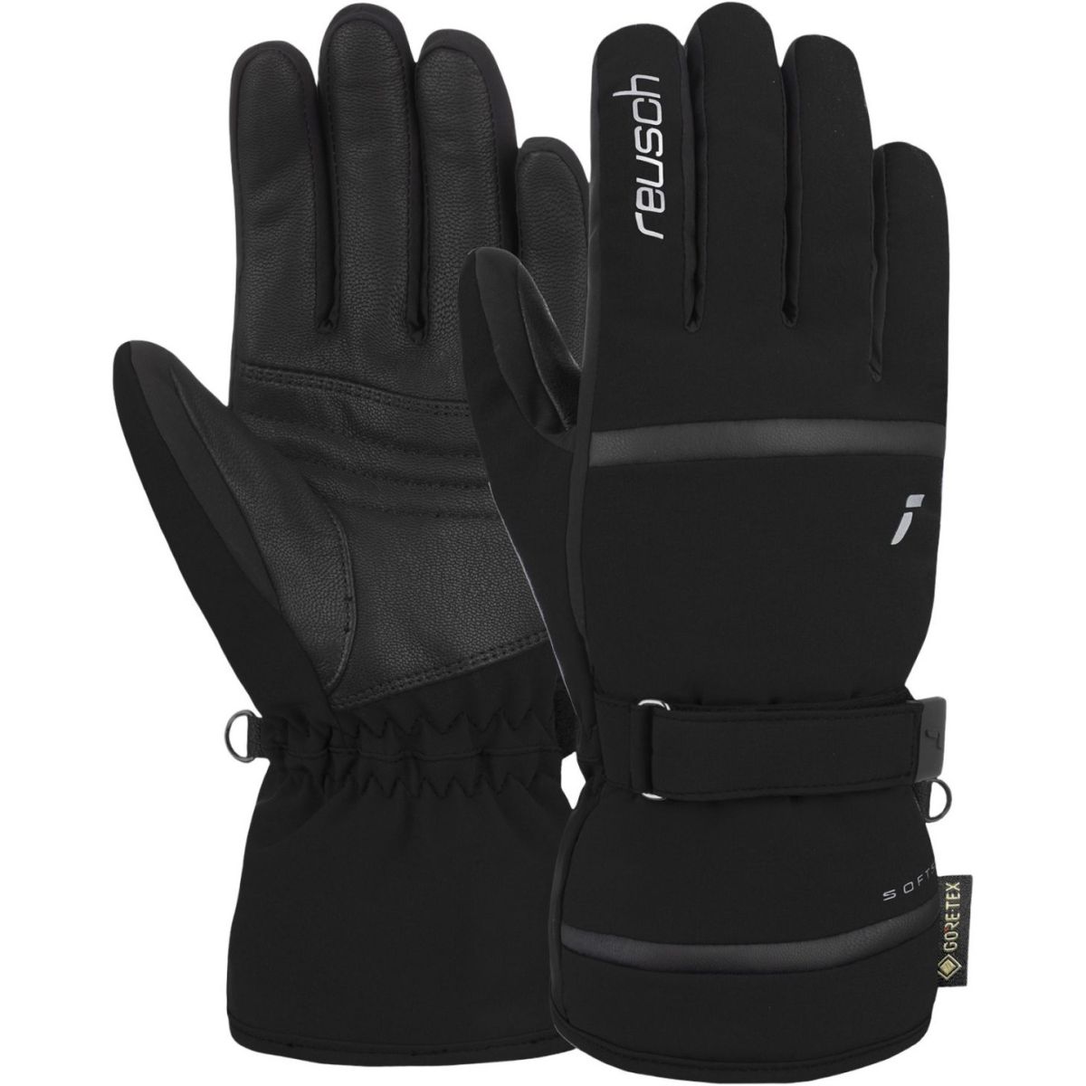 Reusch Alison GTX, lyžiarske rukavice, dámske, čierna
