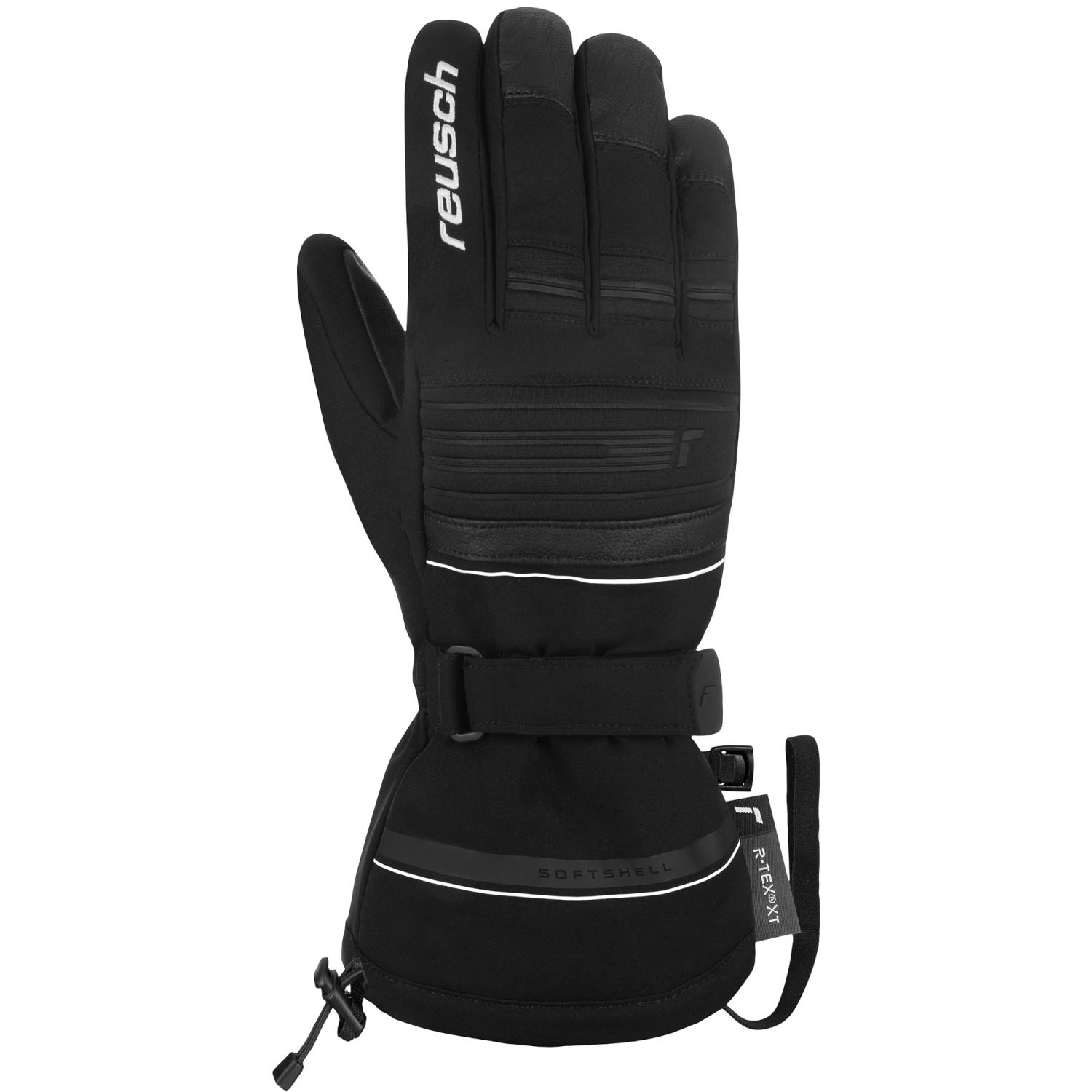 Reusch Conan R-TEX® XT, luva de esqui, masculino, preto