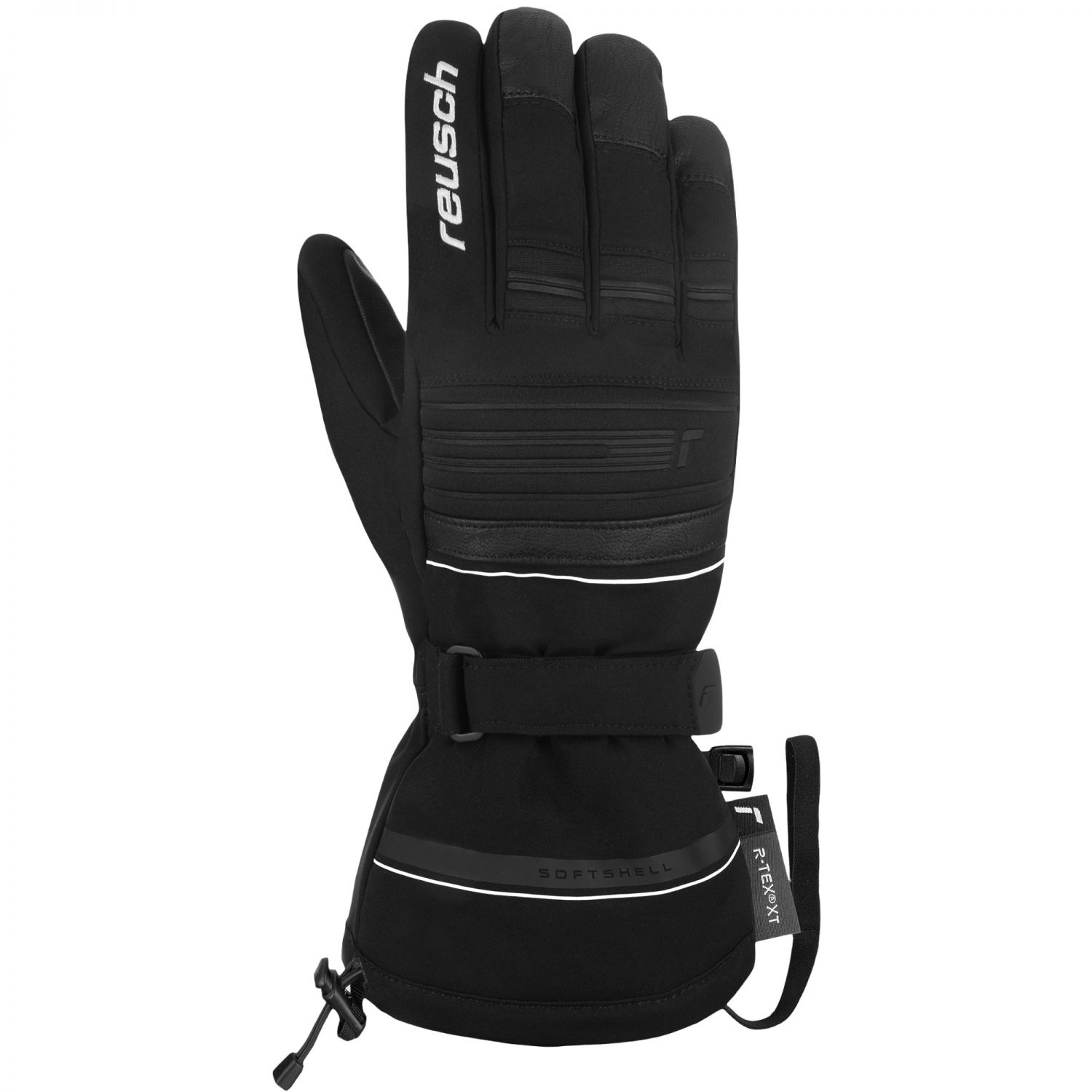 Reusch Conan R-TEX® XT, lyžiarske rukavice, pánske, čierna