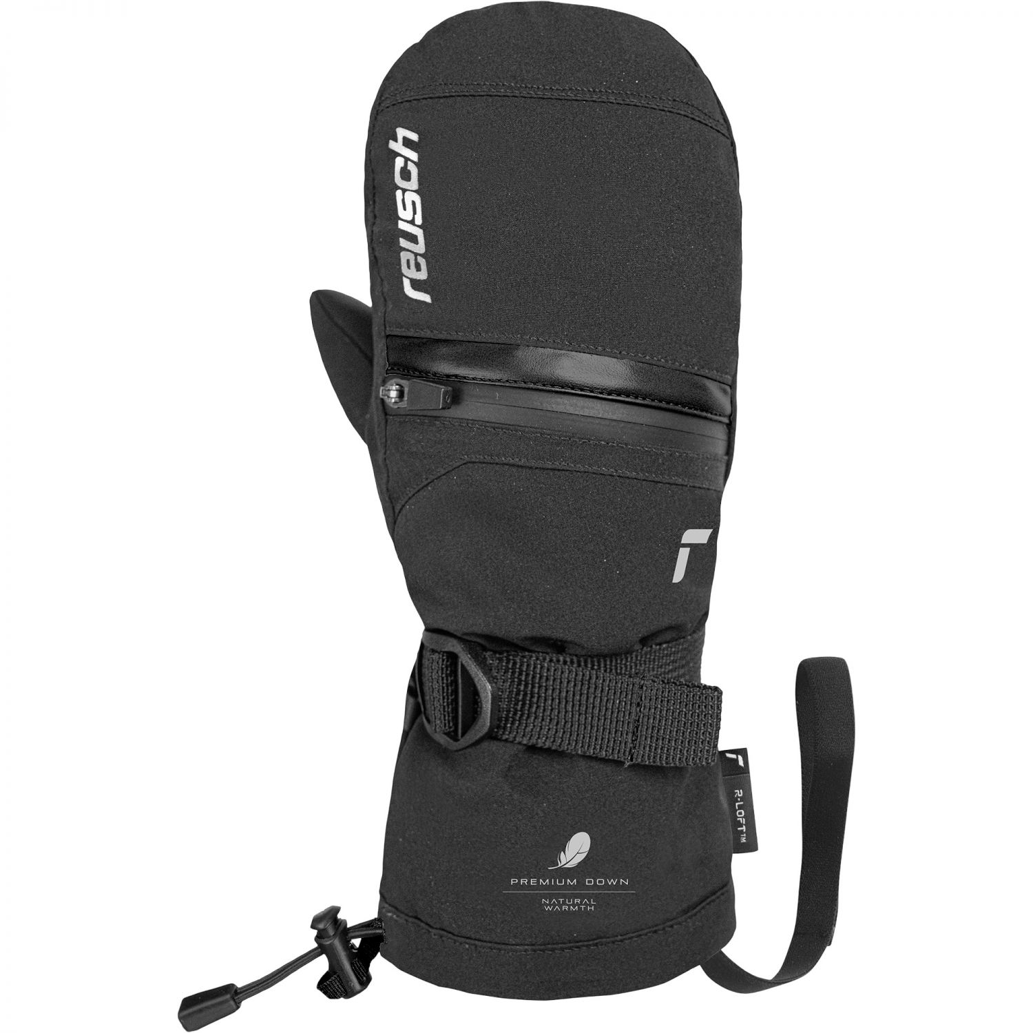Reusch Lan R-Tex® XT, luvas de esqui, júnior, preto