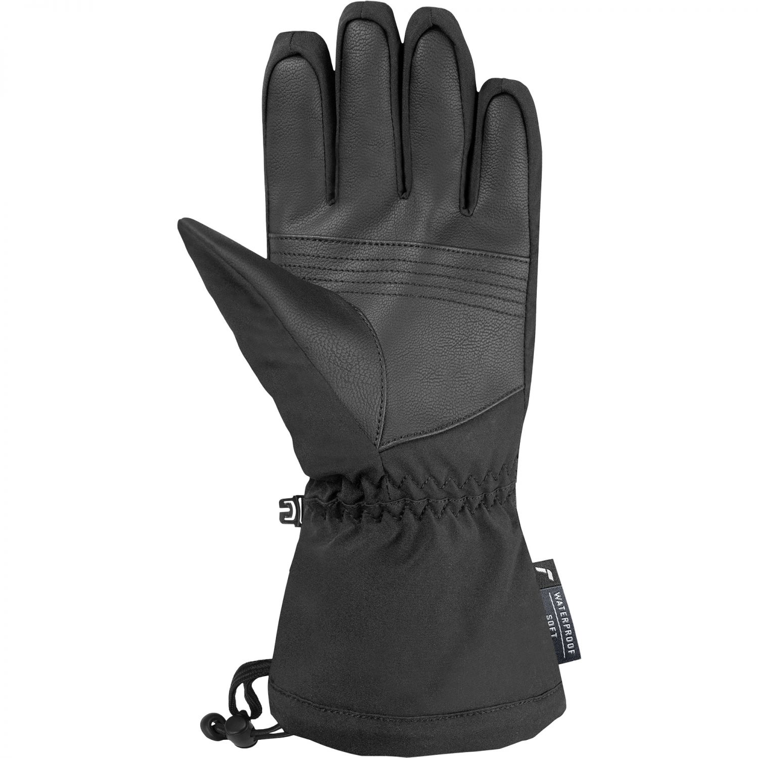 Reusch Lan R-Tex® XT, lyžiarske rukavice, junior, čierna