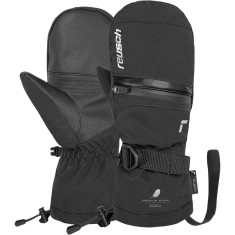 Reusch Lan R-Tex® XT, moufles de ski, junior, noir