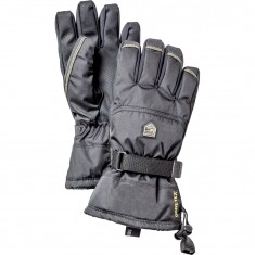 Rękawice narciarskie Hestra Gore-Tex Gauntlet, juniorskie, czarne