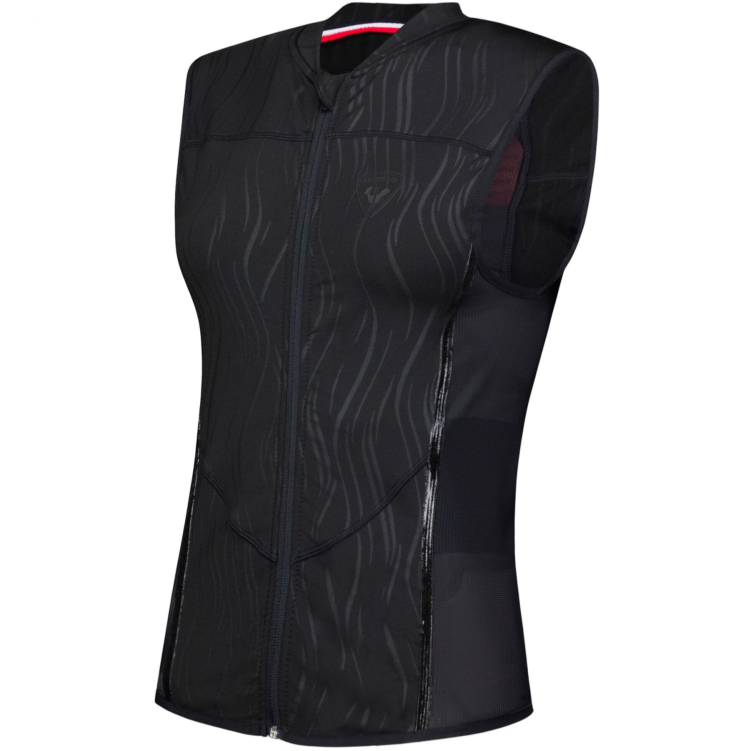 Rossignol Flexvent Vest SR, proteção das costas, mulher, preto