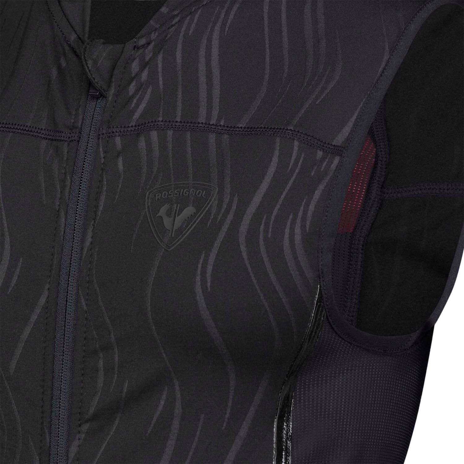 Rossignol Flexvent Vest SR, proteção das costas, mulher, preto