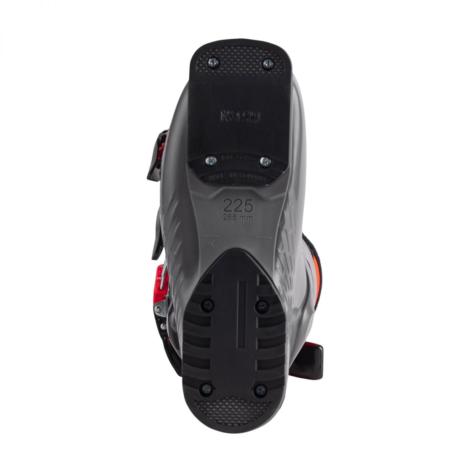 Rossignol Hero J4, botas de esquí, junior, gris/rojo