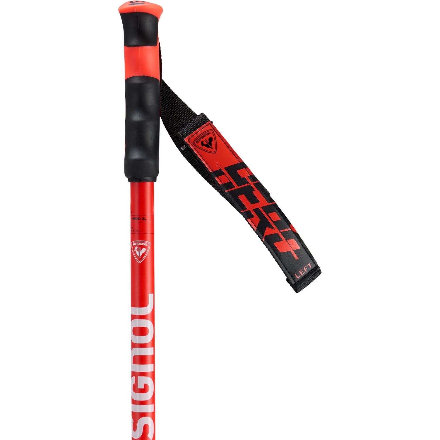 Rossignol Hero SL, Skistöcke, silber/rot