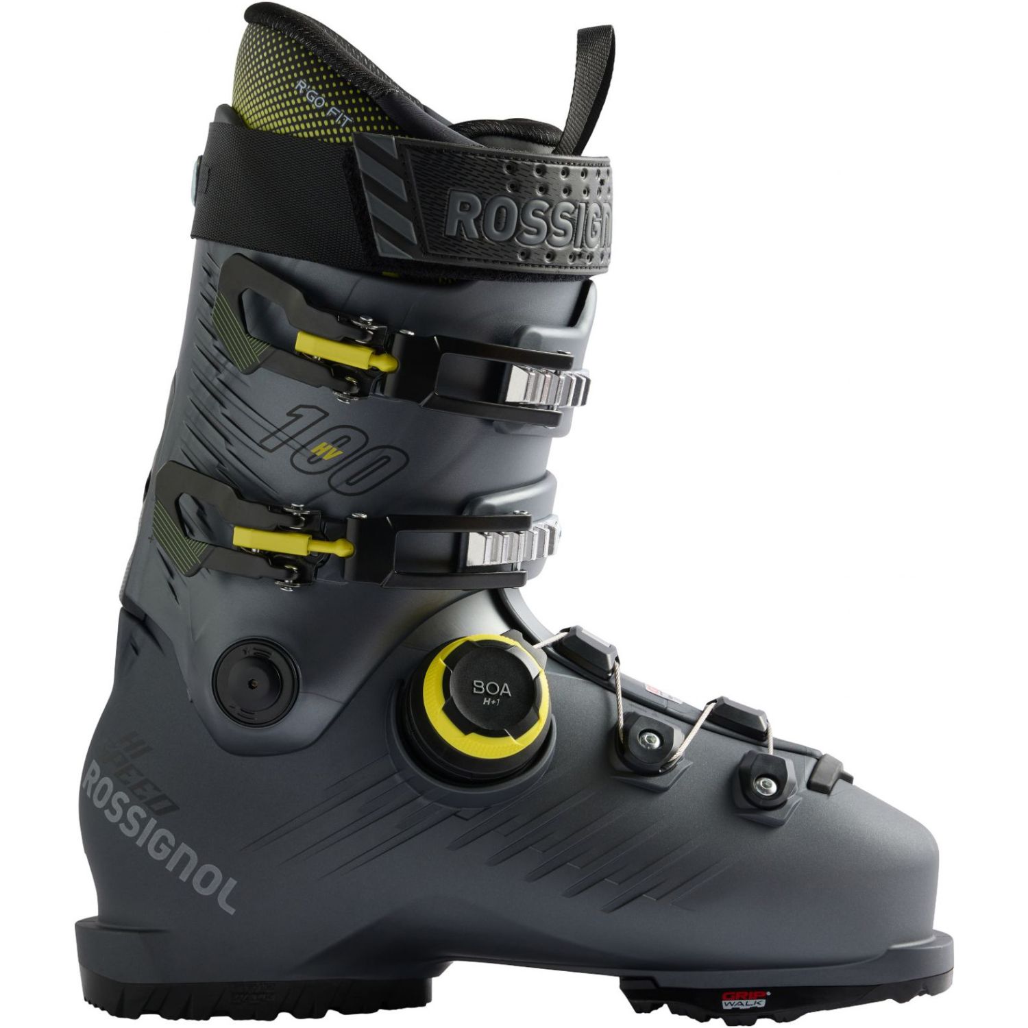 Rossignol HI-Speed 100 HV BOA GW, laskettelumonot, miesten, harmaa