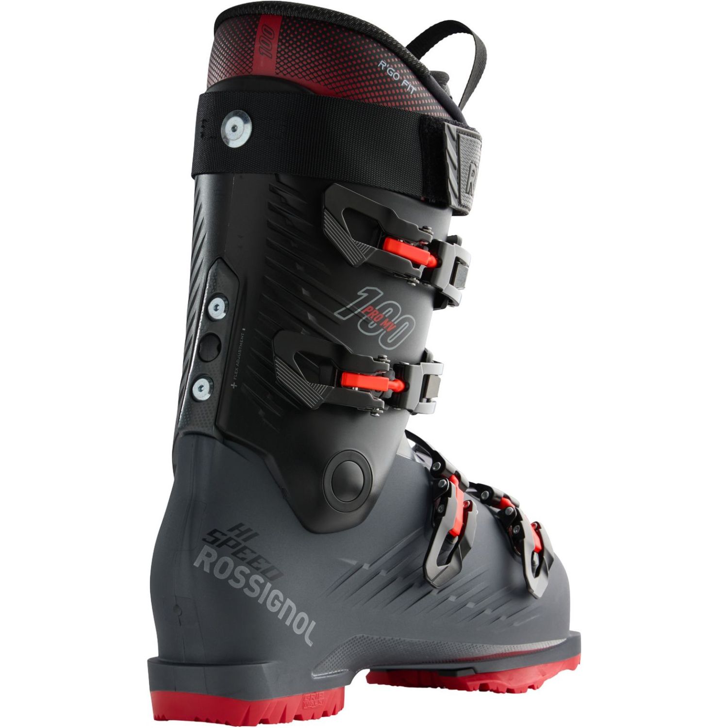 Rossignol HI-Speed 100 Pro MV GW, skistøvler, herre, grå/sort
