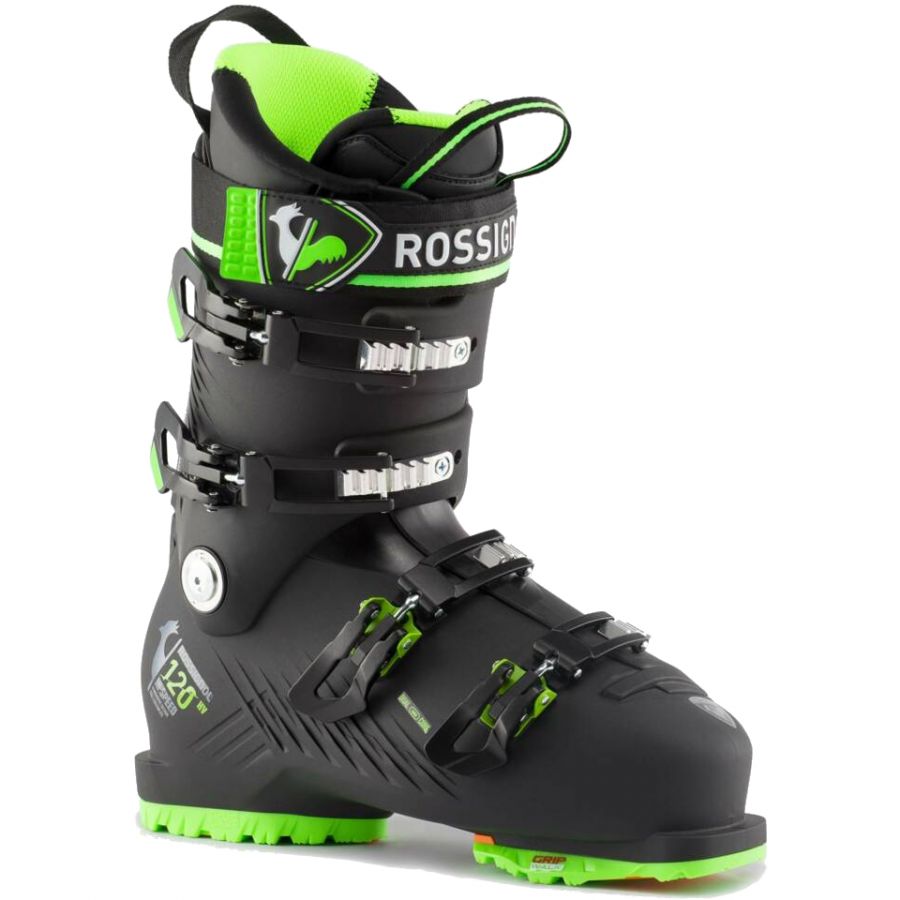 Rossignol HI-Speed 120 HV GW, buty narciarskie, męskie, czarno-zielone