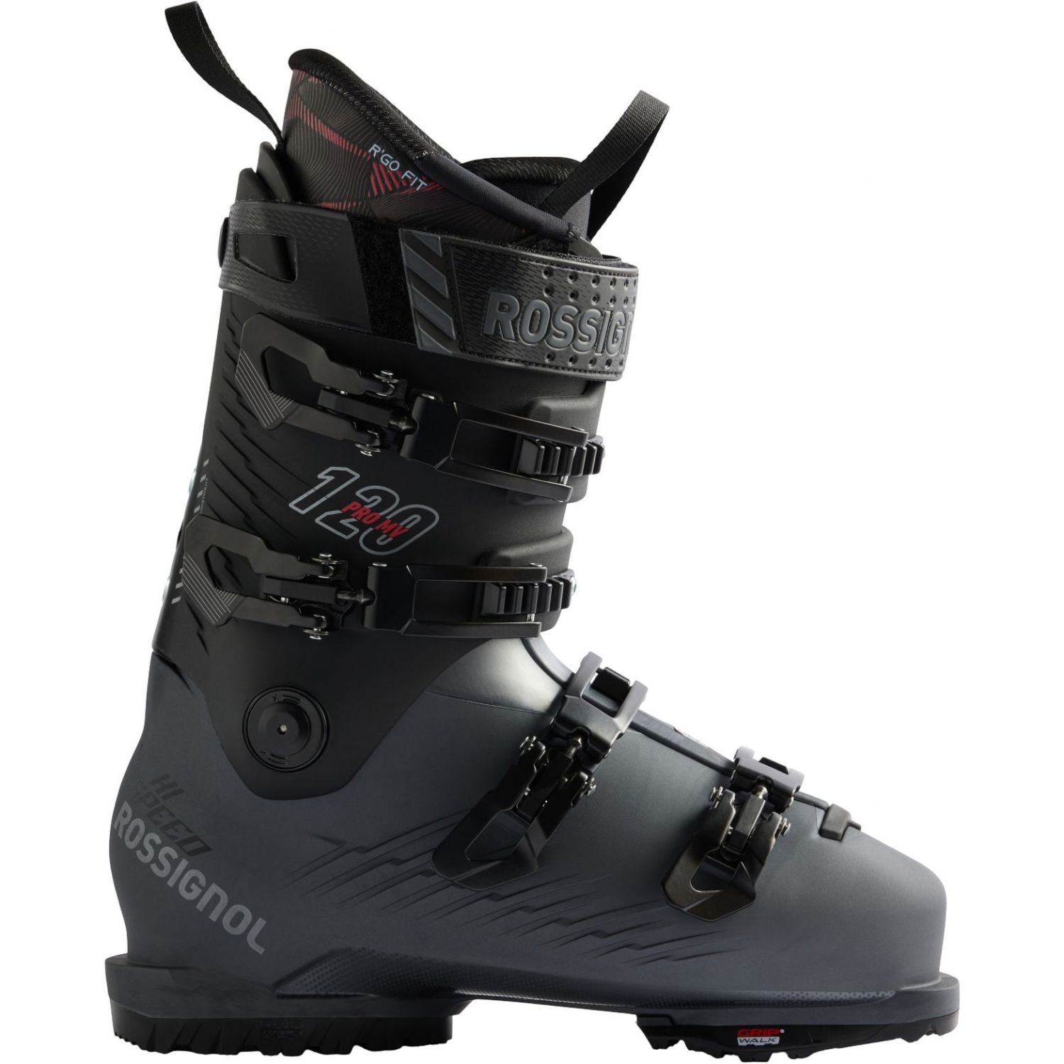 Rossignol HI-Speed 120 Pro MV GW, cizmă de schi, bărbați, gri/negru