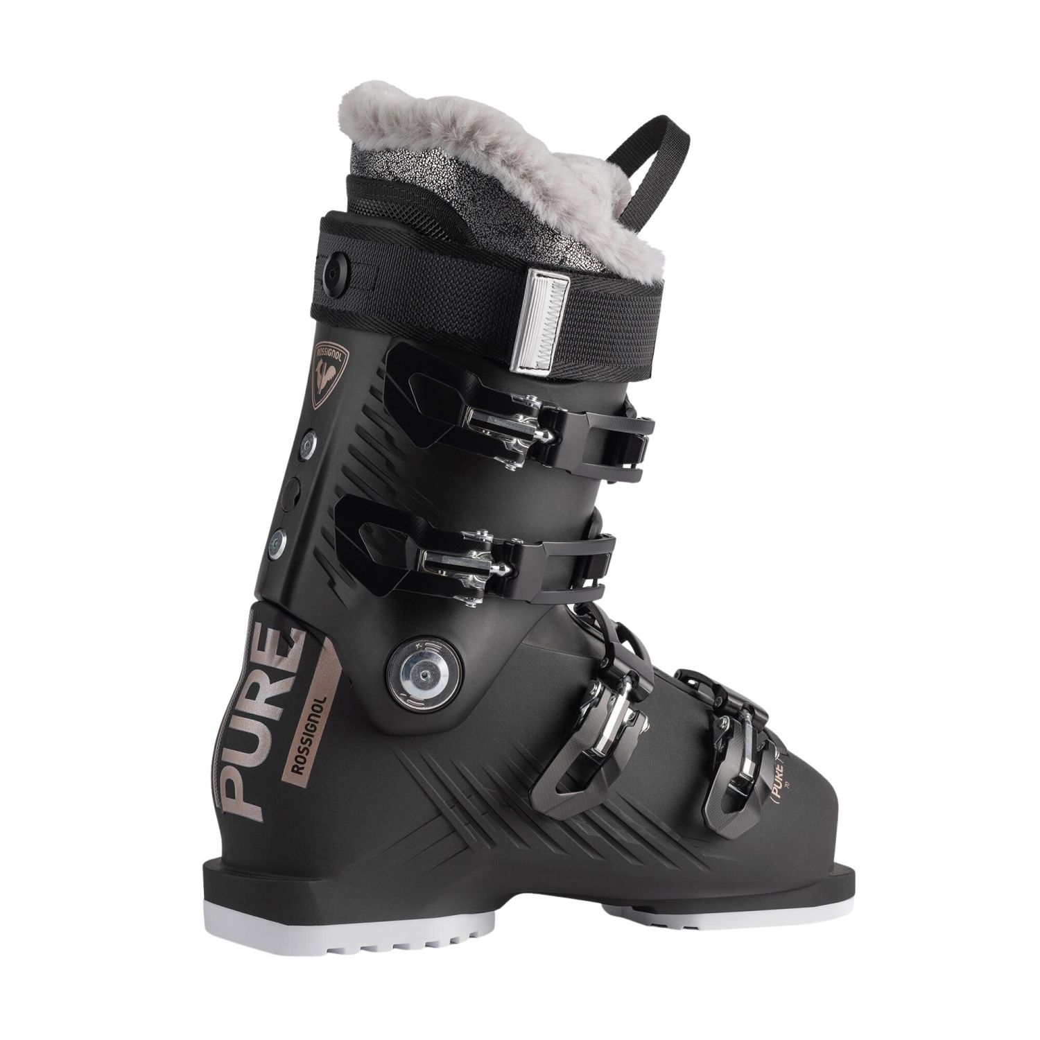 Rossignol Pure 70, laskettelumonot, nainen, musta